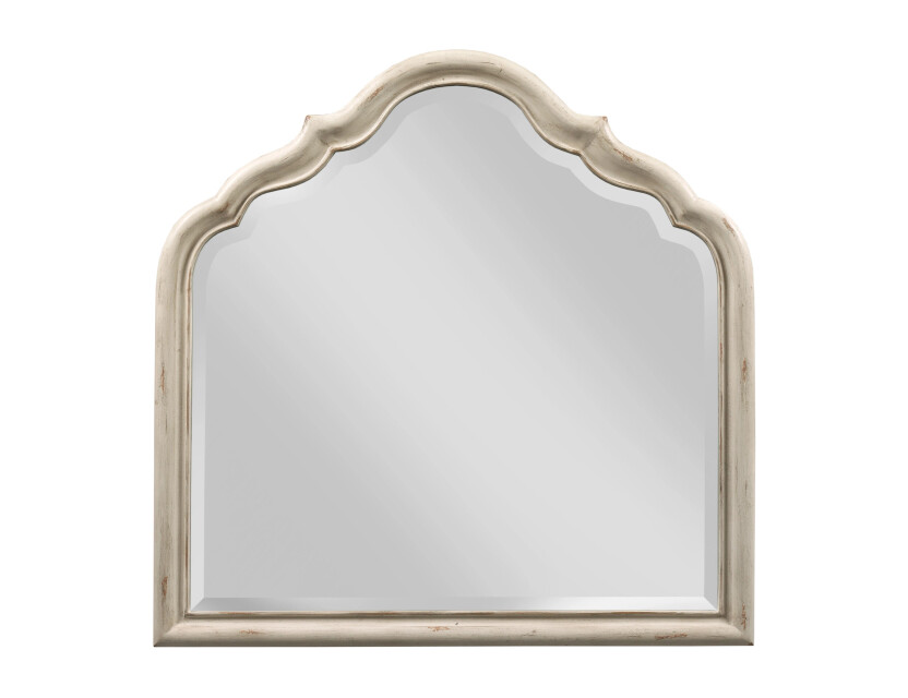 VIGNETTE SERPENTINE MIRROR-CR&Egrave;ME
