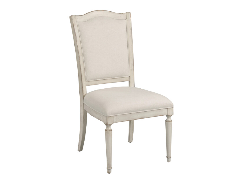 DANIELLA UPH SIDE CHAIR-CR&Egrave;ME