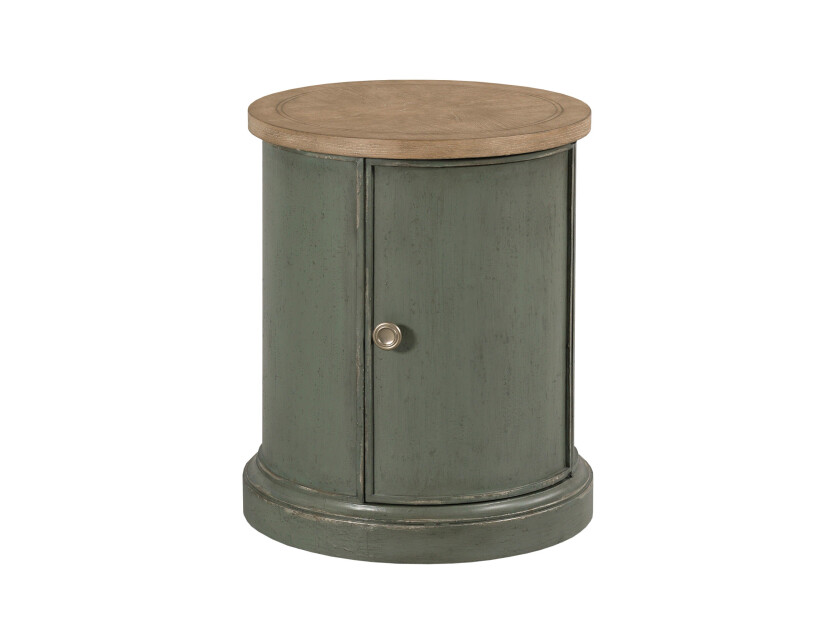 WOODFIELD ROUND ACCENT TBL-GREEN